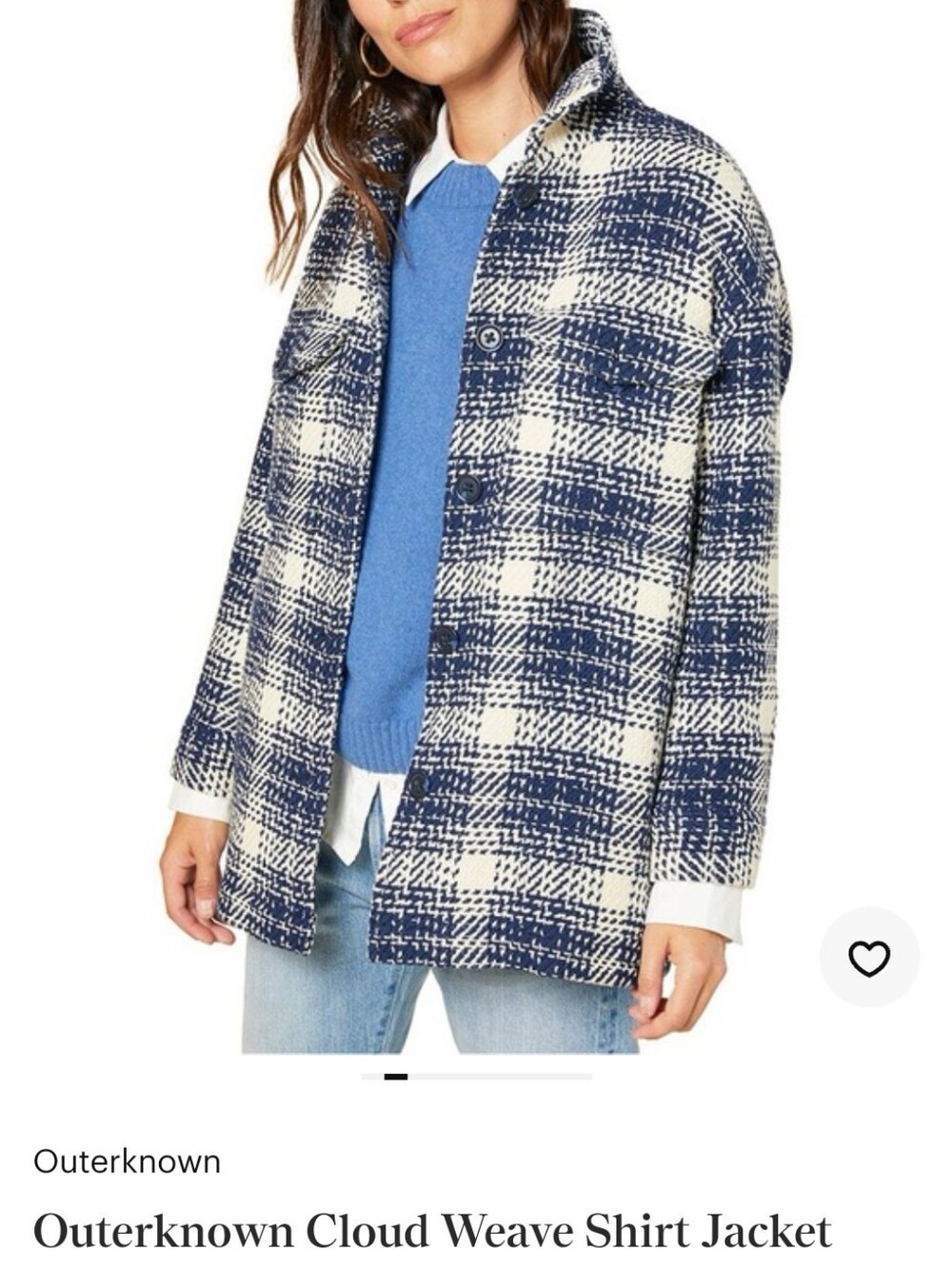 Outerknown Cloud Weave Shirt Jacket